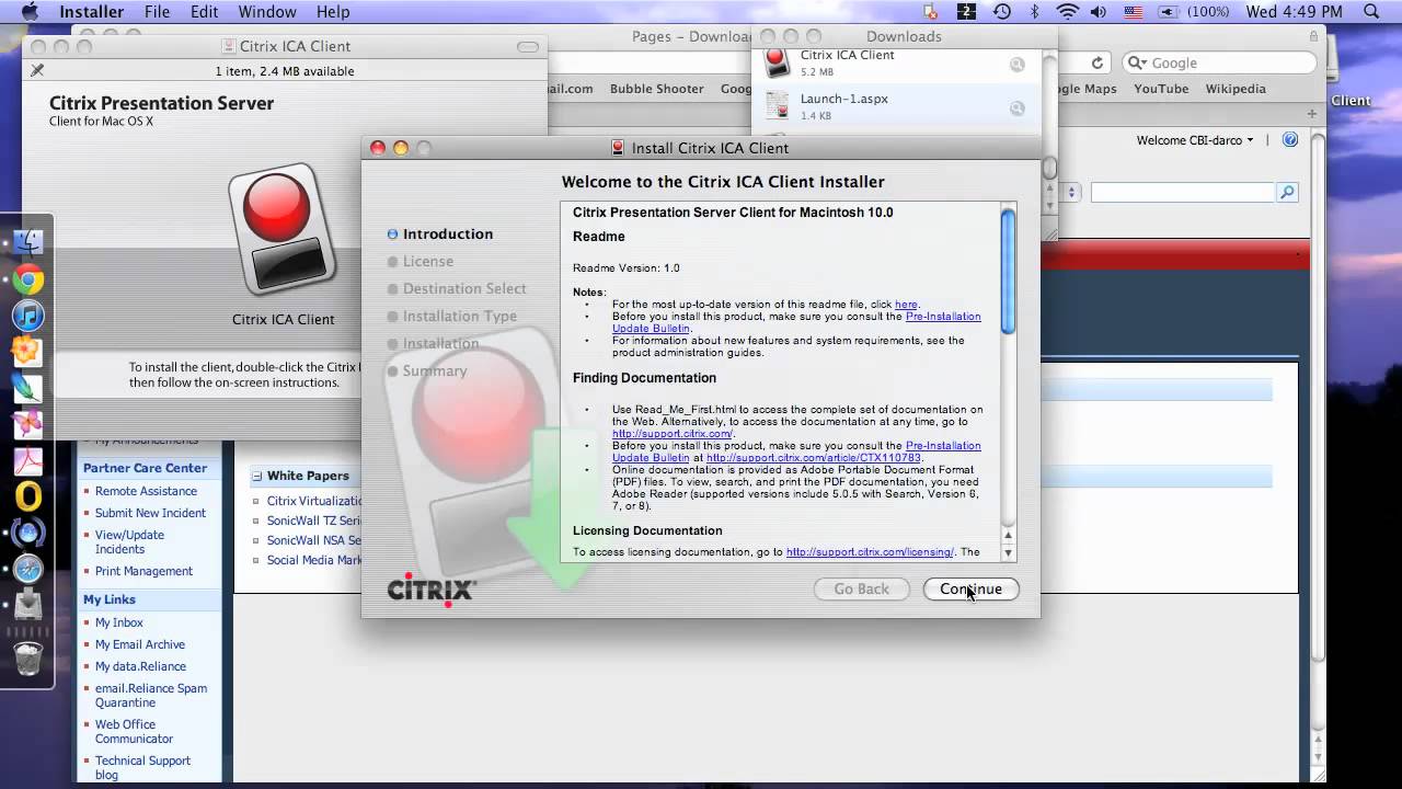 citrix on macbook